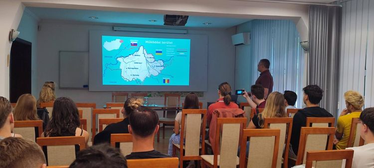 Vízügyi technikus tanulók szakmai gyakorlata