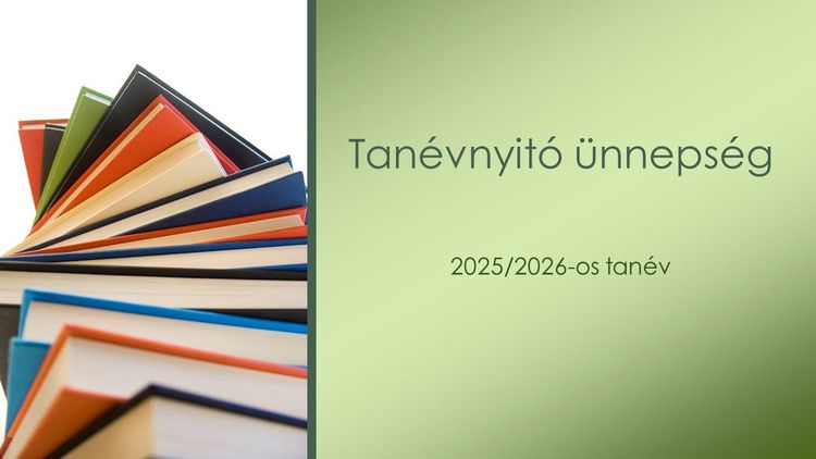 Tanévnyitó ünnepség